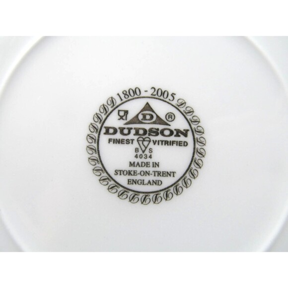 Dudson Olympus White 4 3/4" Sauce Bowls  Back Stamps Various Years - Picture 11 of 11